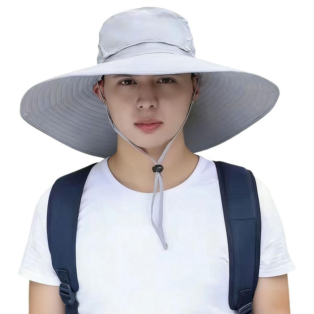 Detachable Sun Hat Quick Drying Beach Cap Fashion Fisherman Hat  Outdoor Sports
