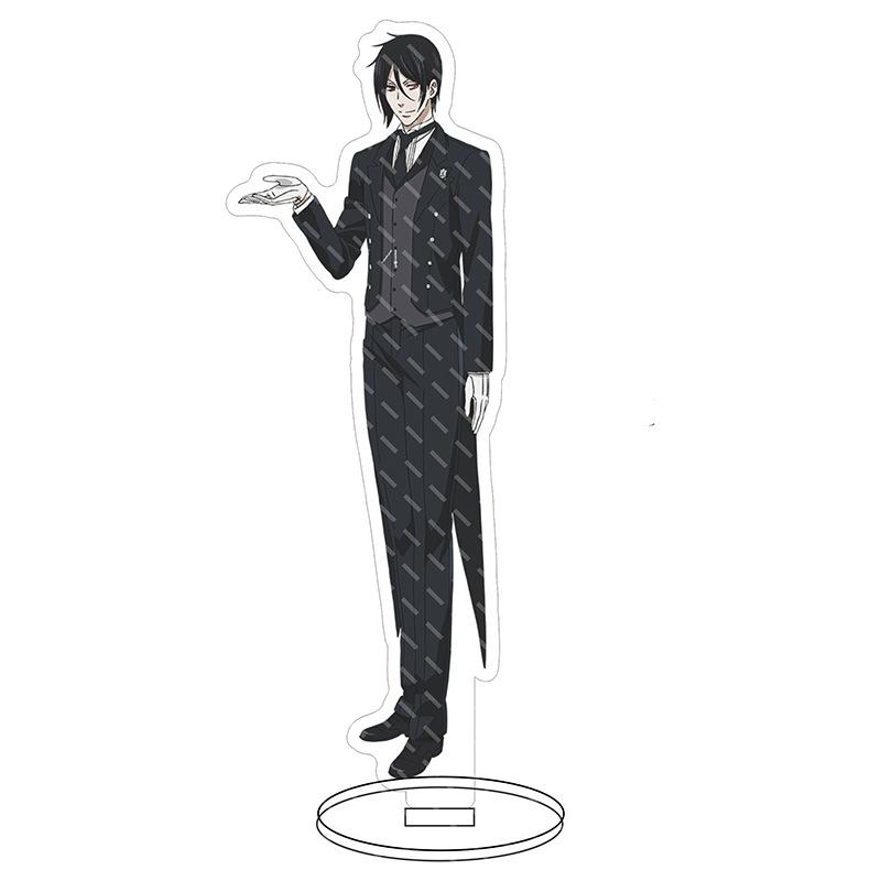 Black Butler Ciel Phantomhive Acrylic Stand Model Plate Decoration Originality Desk Figure Display Fans Gifts Cartoon Jewelry