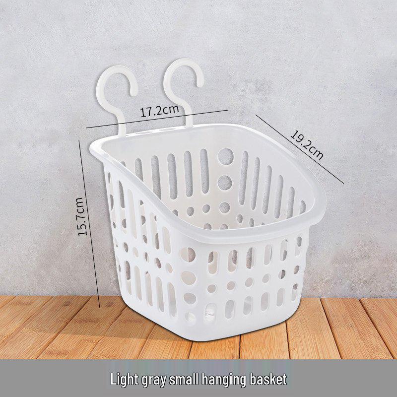 Handheld Bathroom Shower Storage Basket - Plastic Bath Organizer