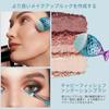 BAOQISHAN Mermaid Makeup Brush Set for Lip and Kabuki Beauty Brushes with Pink Pouch 11-Piece Foundation, Powder, Cream, Eyebrow, Eyeshadow, Eyeliner,