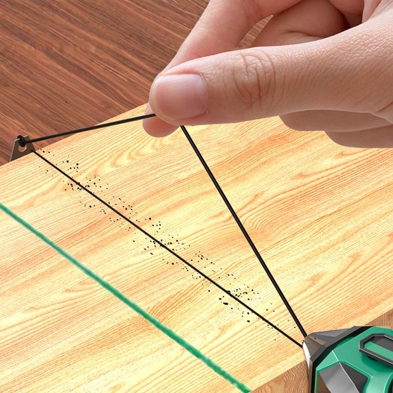 3Pcs Line Marking Tool Chalk Line Reel For Woodworking Workshop Home Renovation Enthusiasts With Quick Retraction And Fine Point