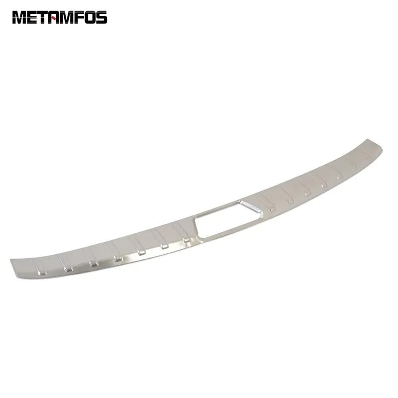 Accessories For Subaru Forester SK - 2024 Stainless Rear Trunk Bumper Foot Plate Tailgate Door Sill Scuff Guard Plate