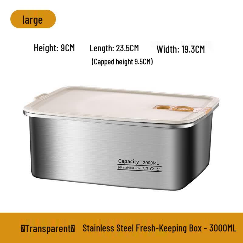 304 Stainless Steel Sealed Lunch Box