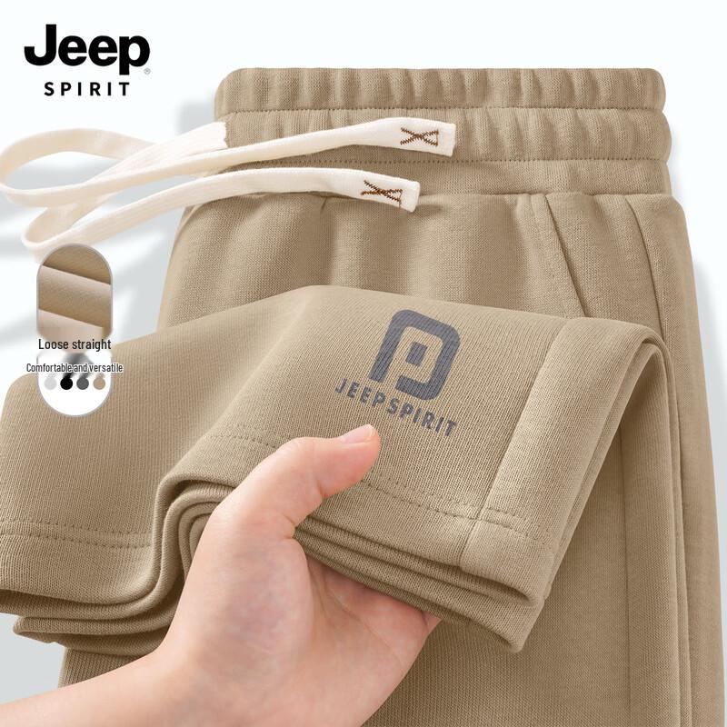 

JEEP SPIRIT Men s 2025 Autumn Loose Fit Casual Sport Pants