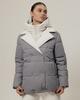 Jacket with Belt HAIZIYUAN 824 M Gray-milk