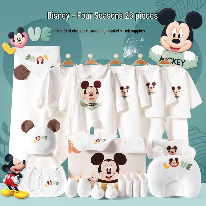 Хлопковый подарочный набор для новорожденного Disney 66cm