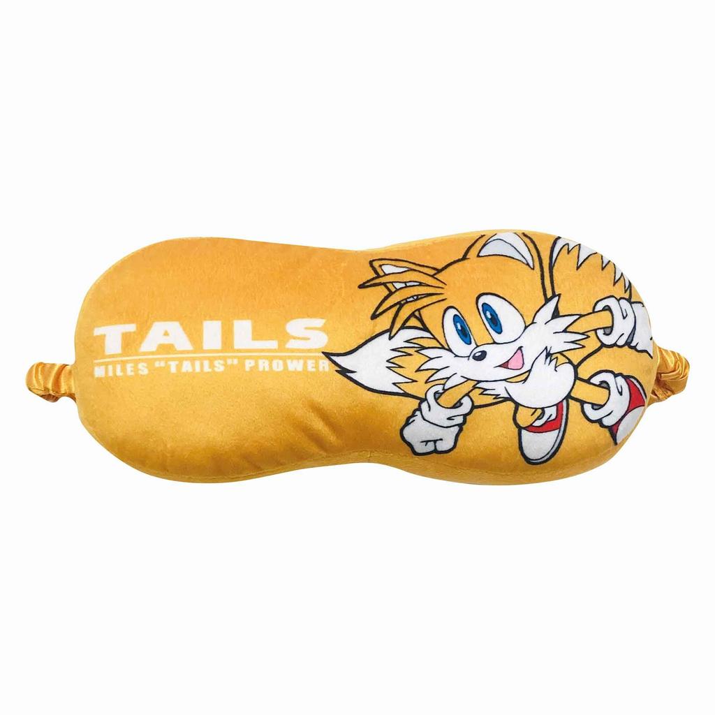 MORIPiLO Sega Sonic Eye Mask for Sleeping Eye 27x6cm Soft Around the Eyes Comfortable Sleep Travel Convenient Goods Blackout Cute For Both Kids and