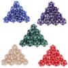 RPG Dice Acrylic D20 Polyhedral Game Board Dice Set for Tabletop Role Playing Board Games