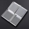 Вінтажна тримач для карток Тонкий металевий кейс Кишеньковий корпус з нержавіючої сталі Гаманець Захисний кейс для кредитних карток для чоловіків жінок Візитниця