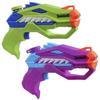 Nerf Dual Pack DinoSquad Raptor-Surge, 2 Blasters À Eau Super Soaker, Design De Dinosaure, Jeux D'eau, Dès 6 Ans