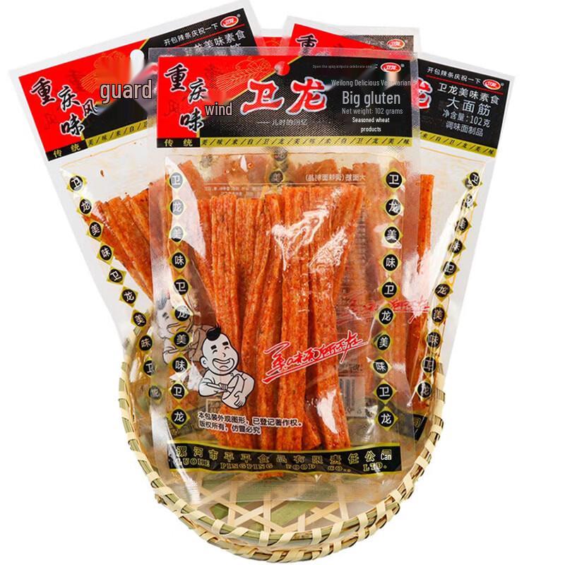 Weilong Classic Spicy Big Gluten Strips