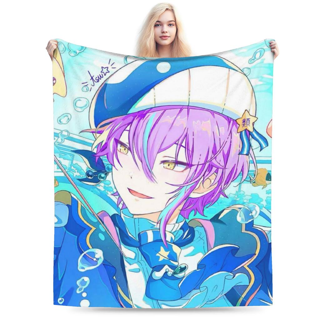 New Rui Kamishiro Blankets Ultra-Soft Fleece Wonderlands x Showtime Comfortable Throw Blanket Machine Washable