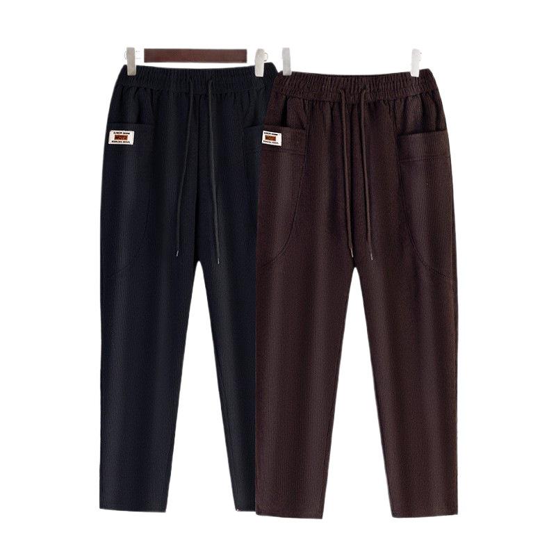 Extra-Warm Fleece Trousers for Middle-Aged and Elderly Women - Winter-Ready, Thickened Cotton, Plus Size