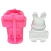 Delicate Rabbits Handheld Sign Mould Sturdy Silicone Rabbits Love Sign Mold For Couples Friend and Enthusiasts