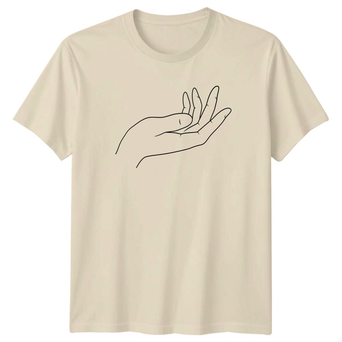 The Power Of Giving Is In T-Shirt Conceptual Art Motivational M