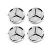 4pcs 60mm Car Styling Auto Car Wheel Center Hub Caps Rim Caps Covers Emblem For Mercedes Benz W203 W206 W205 W211 W212 A180 W176 CU1