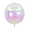 4D Foil Balloon Rainbow Holographic Round Balloons Creative Transaprent Balloons  Event Birthday