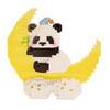 Panda Building Blocks Toy Creative Birthday Gift For Boyfriend/girlfriend Made Of Plastic/abs Material Includes 800+ Diamond-like Pieces
