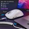 MAMBASNAKE X ATTACK SHARK X3 MAX Pixart PAW3950 Optical Sensor with Optical 42000 750 50G Maximum 100 Million Click for Gaming and Coiled Cable