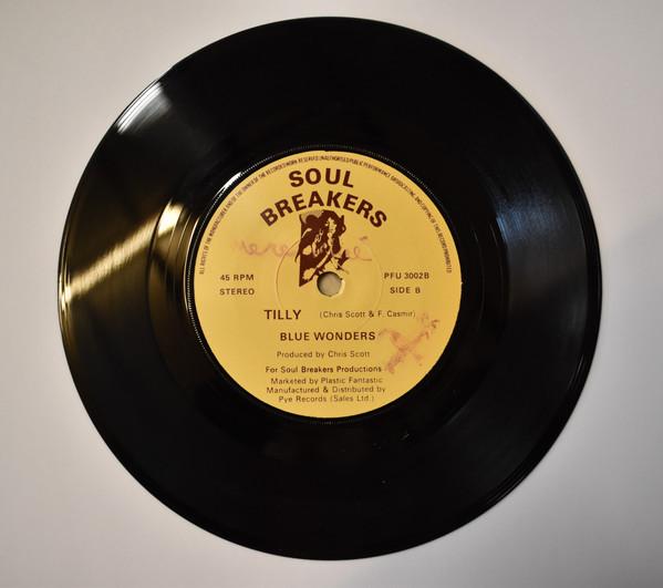 7inch Record BLUE WONDERS - Rosie / Tilly PFU3002B SOUL BREAKERS UK Reggae, Ska & Dub Used