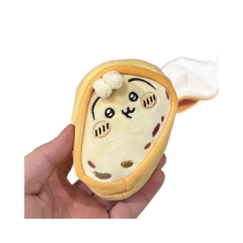 Usagi Chiikawa Hachiware Plush Keychain With Soft Cotton Filling For Holiday Decor