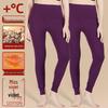 Couple's Winter Warm 100% Cotton Antibacterial Thickened Pants for Autumn and Northeast Winters