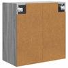 Wall Mounted Cabinet Grey Sonoma 59 x 31 x 60 cm Particleboard