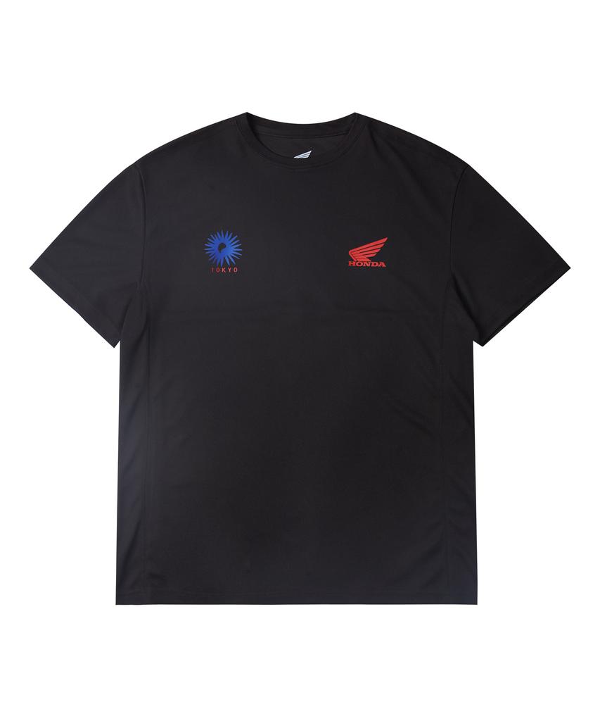 PHYPS MOTORCYCLE Tokyo Motorcycle Running Short Sleeve Black