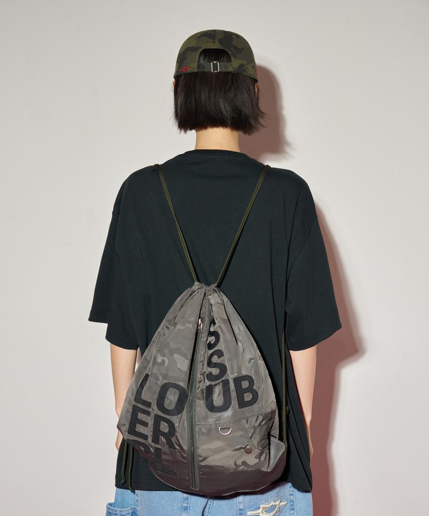 Losers Club Applique String Bag Camo