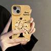 Marry Christmas Tree Cartoon Cute Cat Phone Case For iPhone 16 15 14 13 12 11 Pro Max X XR XS 7 8 15 Plus SE Christmas Pattern Shockproof Phone Cover
