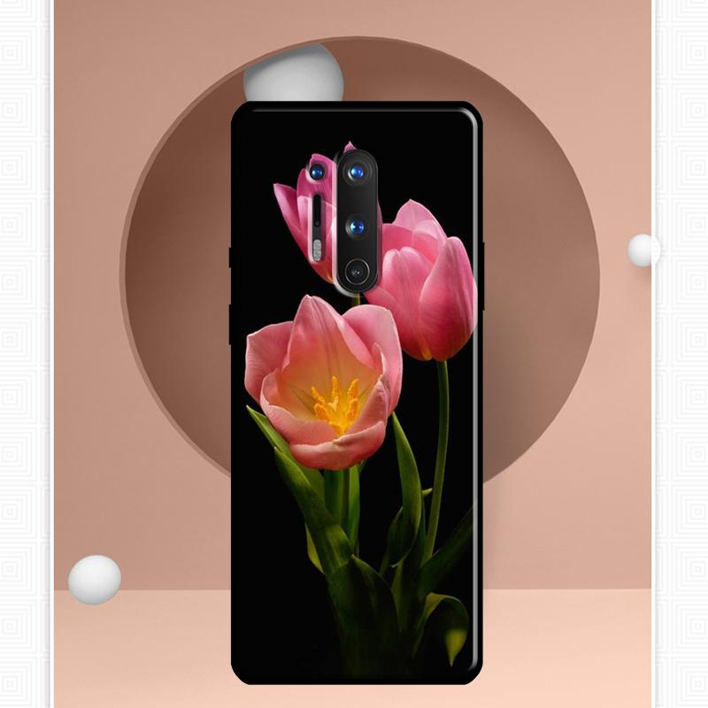 Tulip Flower Case For Oneplus 10T 8T 9R 9RT Ace 11 9 10 Pro Cover For Oneplus Nord N20 N10 2T CE 2 Lite