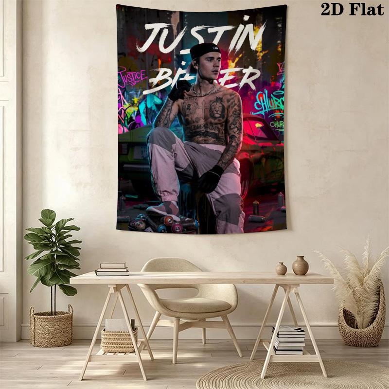 Believe Power Dreams Tapestry Wallmounted Background Cloth Atmospheric Background Cloth Homestay Soft Decoration Tapestry