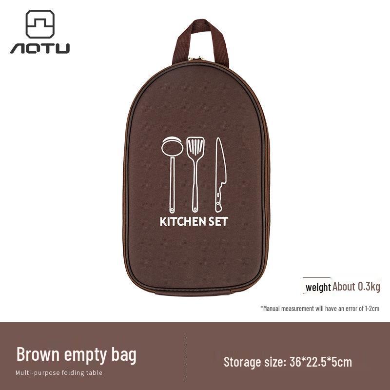 

Вогнуто-выпуклая портативная сумка для хранения походной посуды для столовых приборов и кухонной утвари