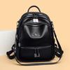PU Backpack Women's Commuter Backpack Large Capacity Student Schoolbag Multi-function Shoulder Bag
