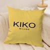 Cosmetics Brand KKiko Cushion Cover Short plush Doublesided Print Square Throw Pillow Covers Sofa Home Cushion Decor