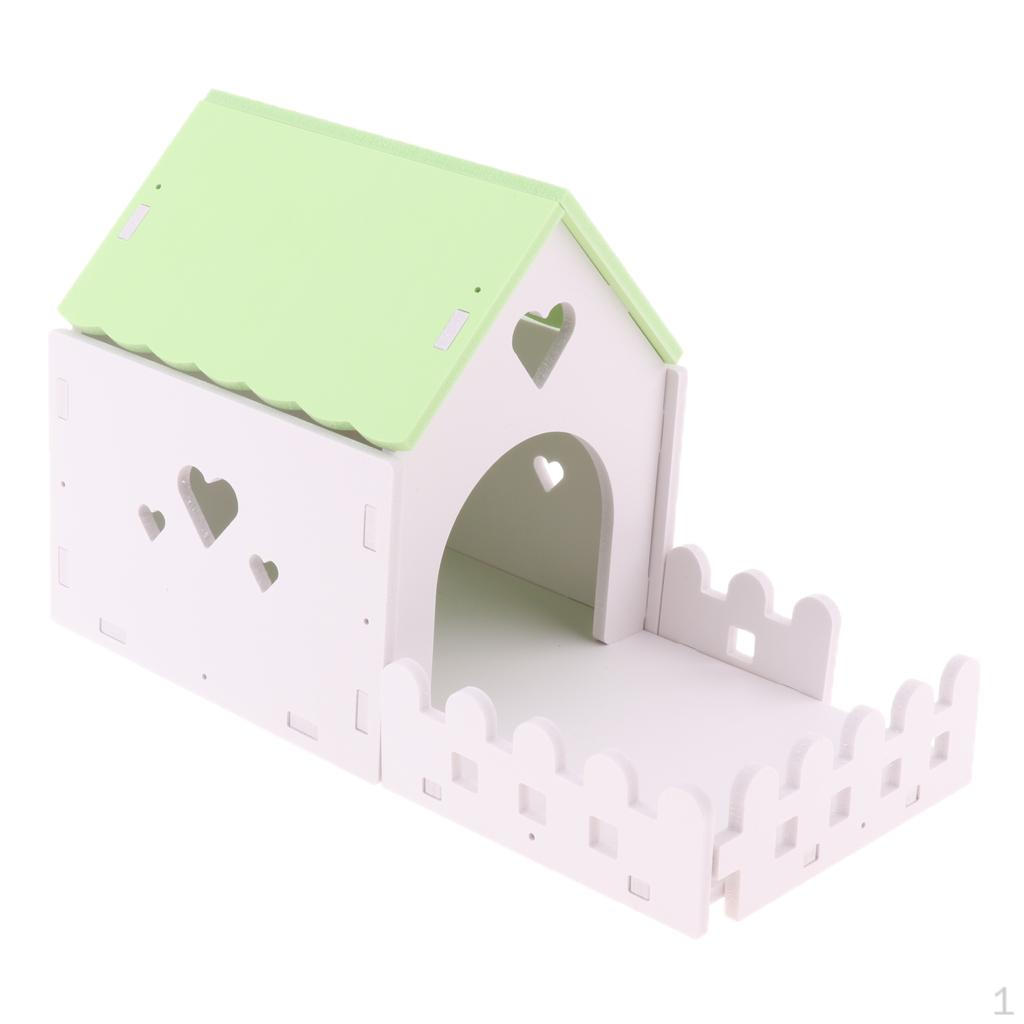 

Деревянная игрушка-гнездо для упражнений «Дом хомяка», 4 цвета — зеленый