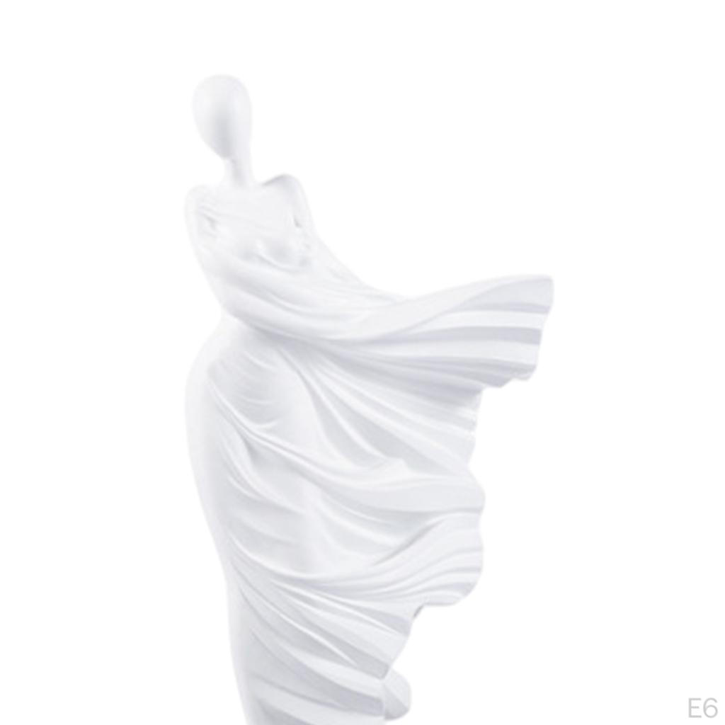 Modern Women Statue Sculpture Figurine Artwork for