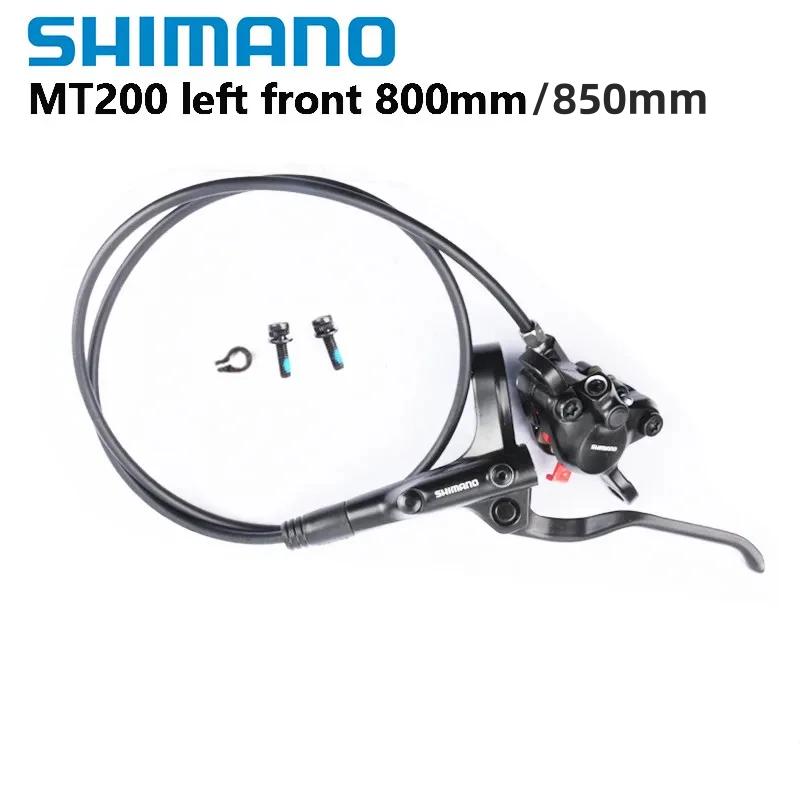 Shimano BR MT200 Einseitige Hydraulische Scheibenbremse Für Mountainbike 800mm 850mm 1400mm 1450mm 1500mm 1550mm Fahrradbremse