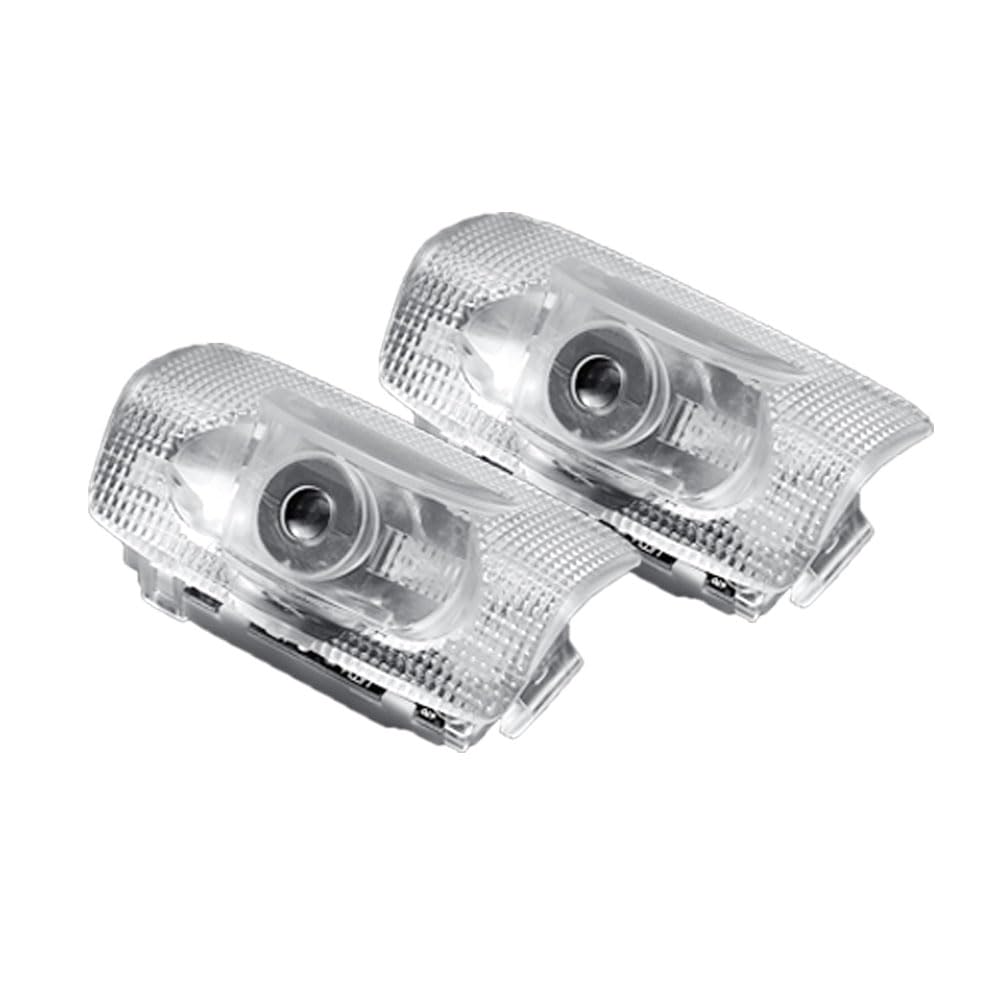 Ltsplay Courtesy Lamps, Car Door Welcome Lights, Courtesy Lights, LED Logo Projector Lights, Adjustable Angle, Set of 2
