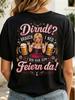 Unisex T-shirt I'M Getting Married Distressed Circular Stamp Wine Bride Print White Casual Short Sleeve T-Shirt Top
