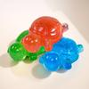 Cute Little Sea Turtle Plate Resin Mold Silicone Epoxy Resin Casting Mould Animal Plaster Making Mold Mini Tabletop Ornament