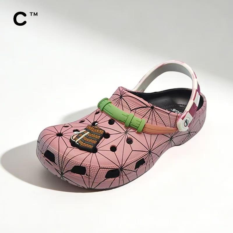 Crocs Classic Demon Slayer Kimetsu no Yaiba Kids Shoes Unisex Slippers