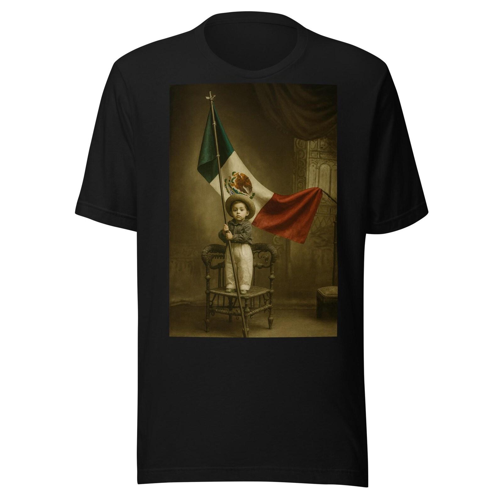 Mexican Vintage Flag Unisex t-shirt M