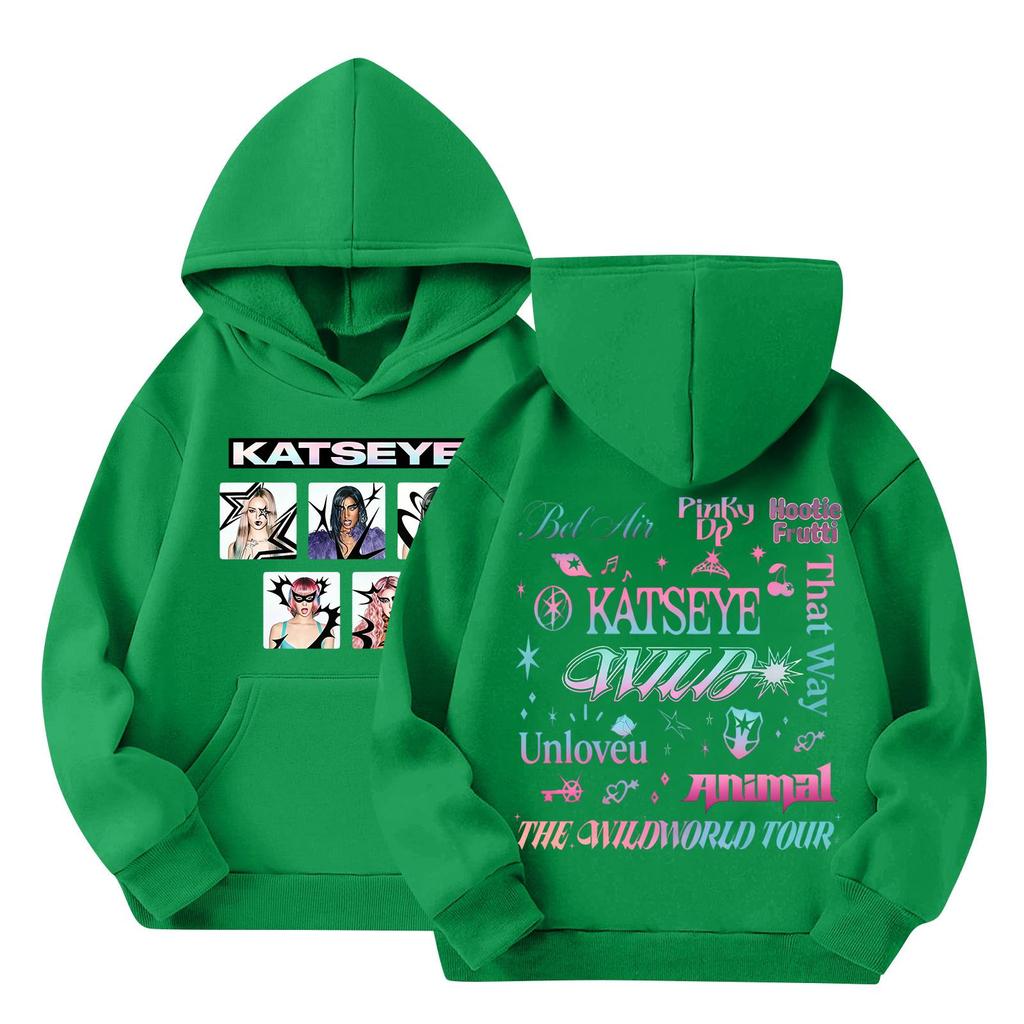 Unisex Kids Long Sleeve Printed Pullover Hoodie, Comfortable Casual Top for Boys and Girls