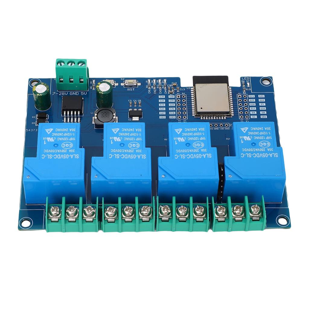 Relaismodul DC7285V 4 Kanäle für ESP32 WiFi Bluetooth Relaismodul Entwicklungsboard