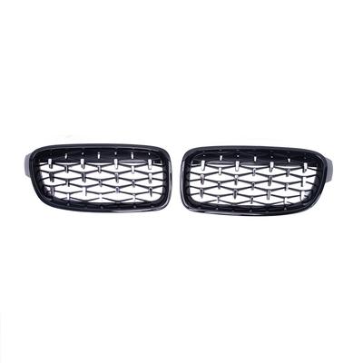 Diamond Front Bumper Kidney Grill Double Slat Racing Sport Grille for BMW 3 Series F30 F31 F35 2011-19 Car Accessories