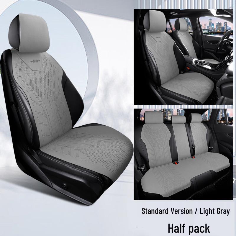 Universal Leopard 8 Breathable Seat Covers for 2025 Fangchengbao 5-Seater – All-Season Titanium 3 Cushions
