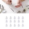 300 Pcs Rimless Glasses Screw Cap Number 14 Silicone Eyeglass Framless Screw Hood Cover