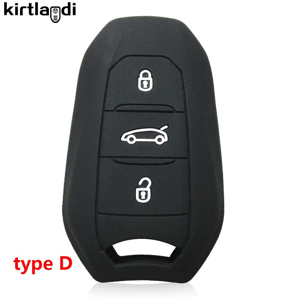 For Fiat Scudo for Opel Combo for Peugeot Rifter 2020 207 208 307 308 407 408 5008 308SW 2008 for Citroen C4 Key Cover Case Skin