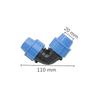 1/20/25/32mm PVC PE Tube Water Splitter Elbow Connector for Garden Farm Irrigation Pipe Hose Joint 1Pc